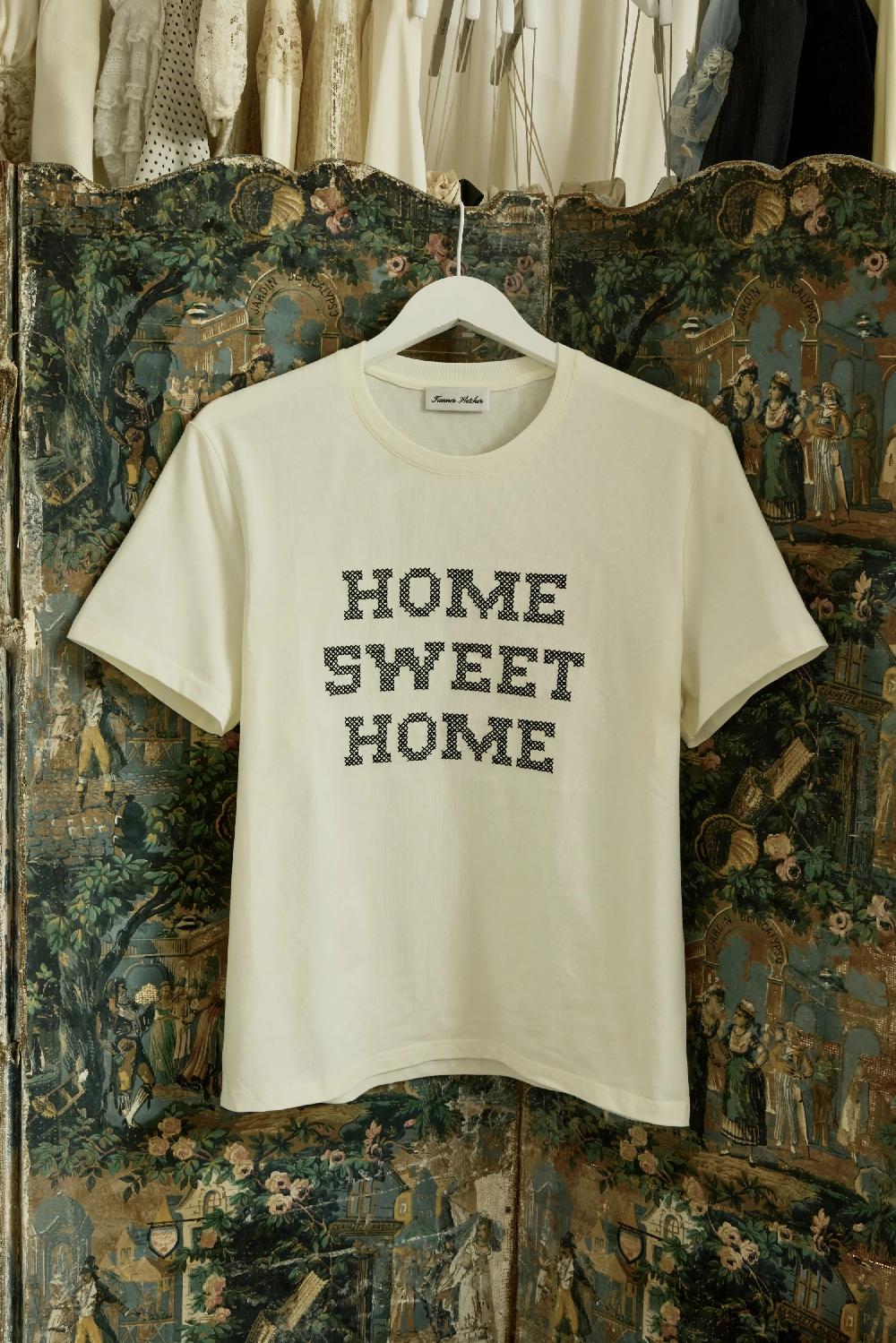 tanner fletcher Home Sweet Home Embroidered Tee