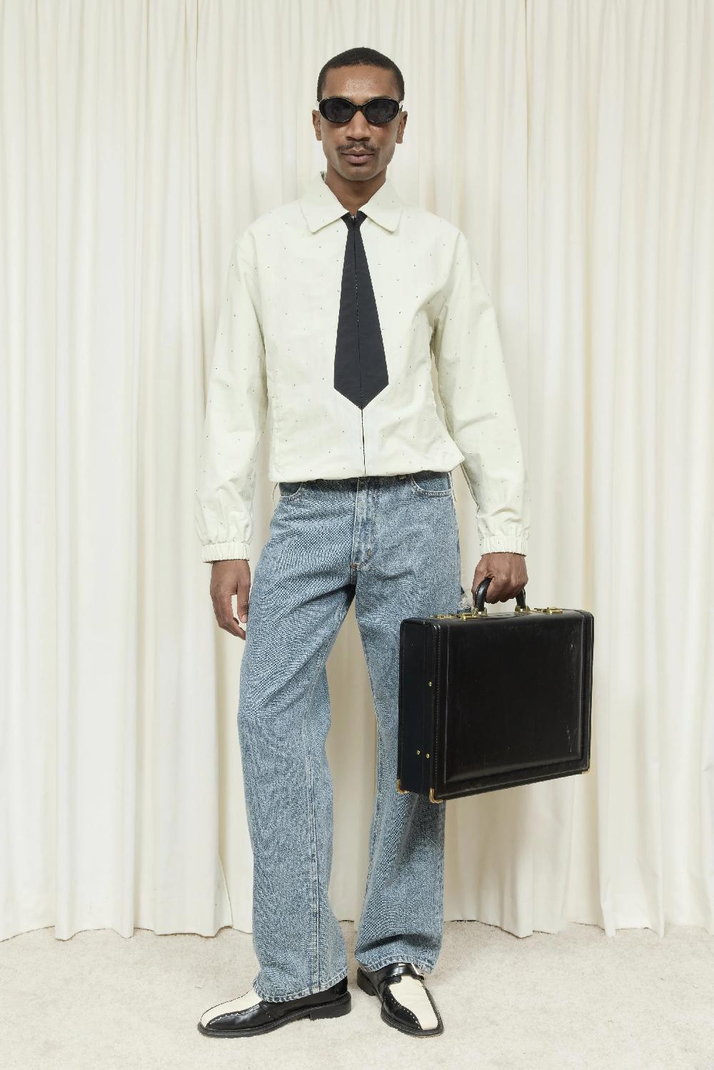 Tanner Fletcher Kennedy Hot Fix Tie Track Jacket