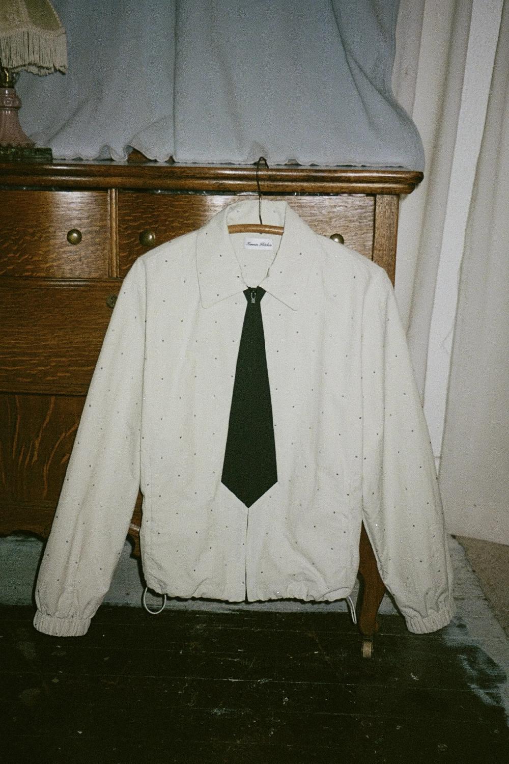 tanner fletcher Kennedy Hot Fix Tie Track Jacket