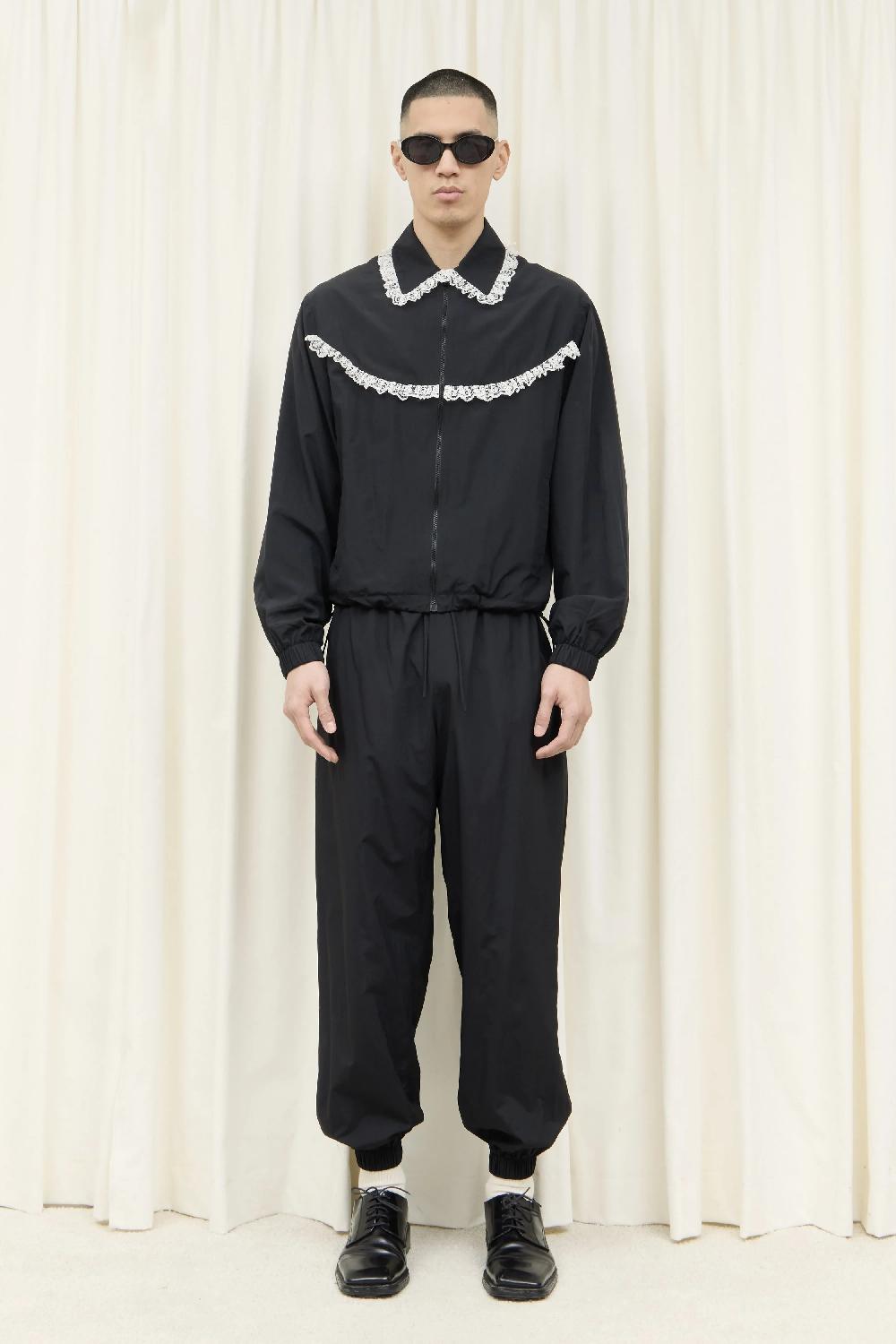 Tanner Fletcher Kennedy Lace Trim Track Pant