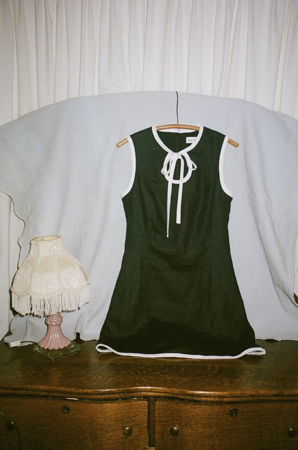 tanner fletcher Kit Keyhole Mini Dress