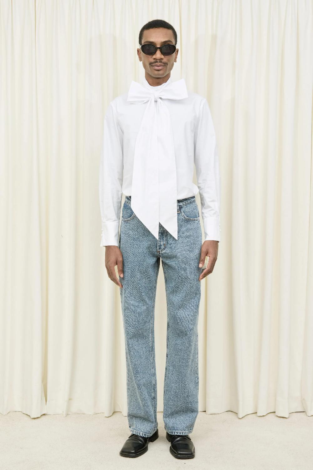 Tanner Fletcher Laurence Pussybow Shirt