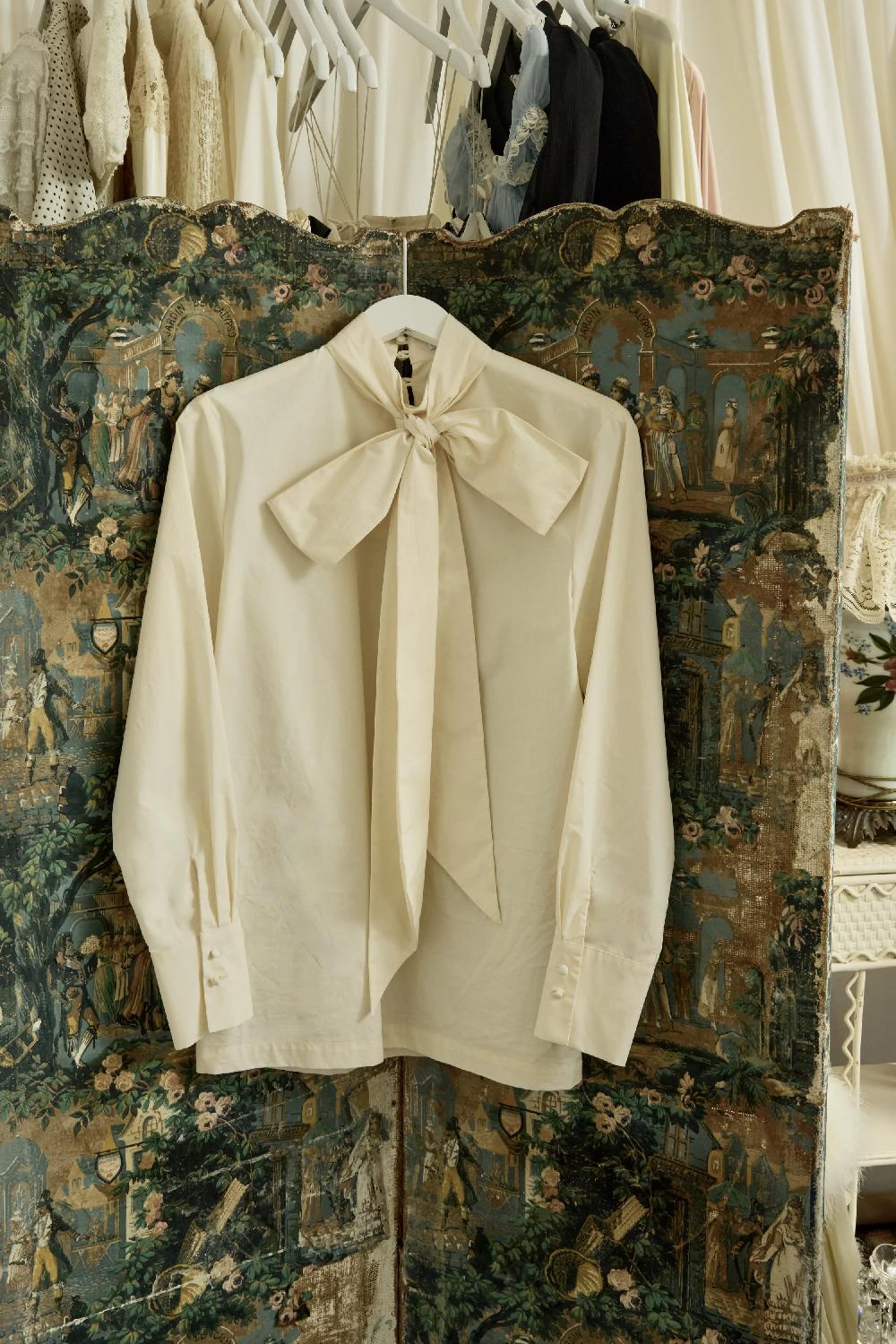 Tanner Fletcher Laurence Pussybow Shirt