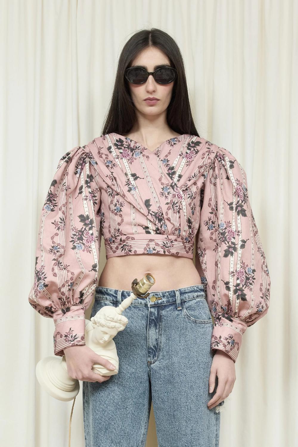 Tanner Fletcher Magdalene Sweetheart Blouse