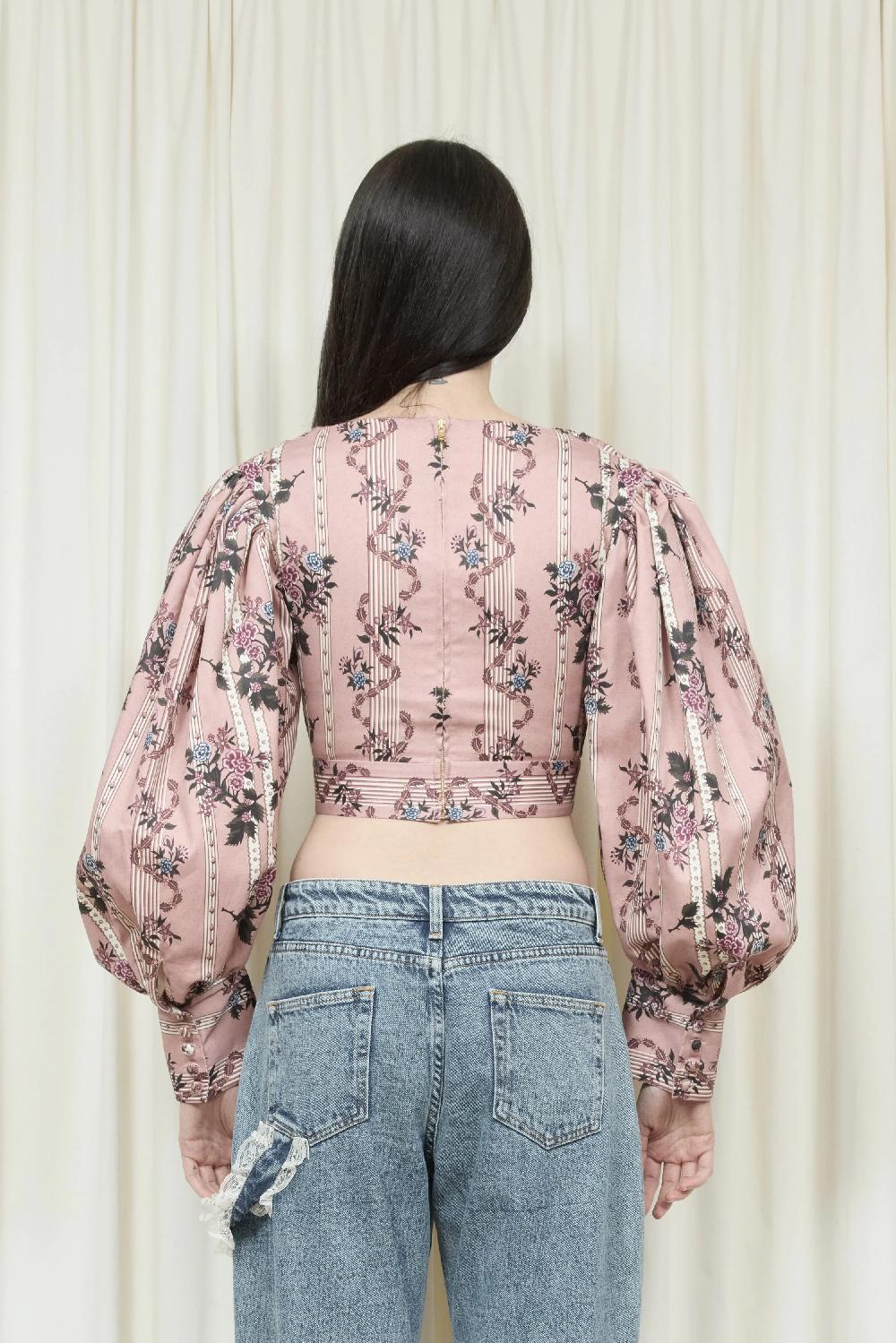 Tanner Fletcher Magdalene Sweetheart Blouse