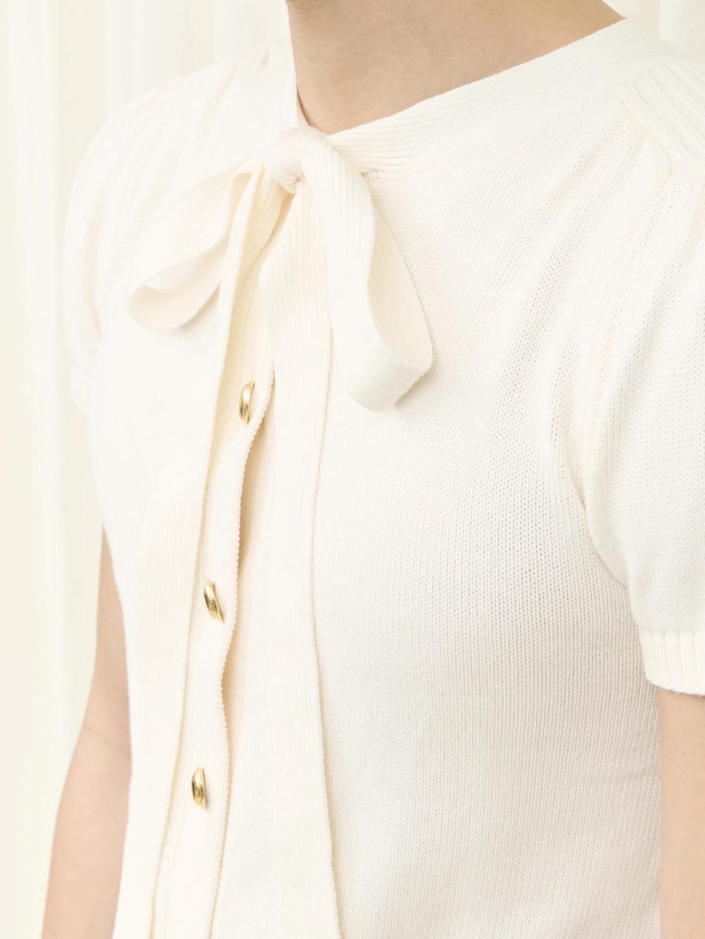 Tanner Fletcher Matilda Pussybow Cardigan