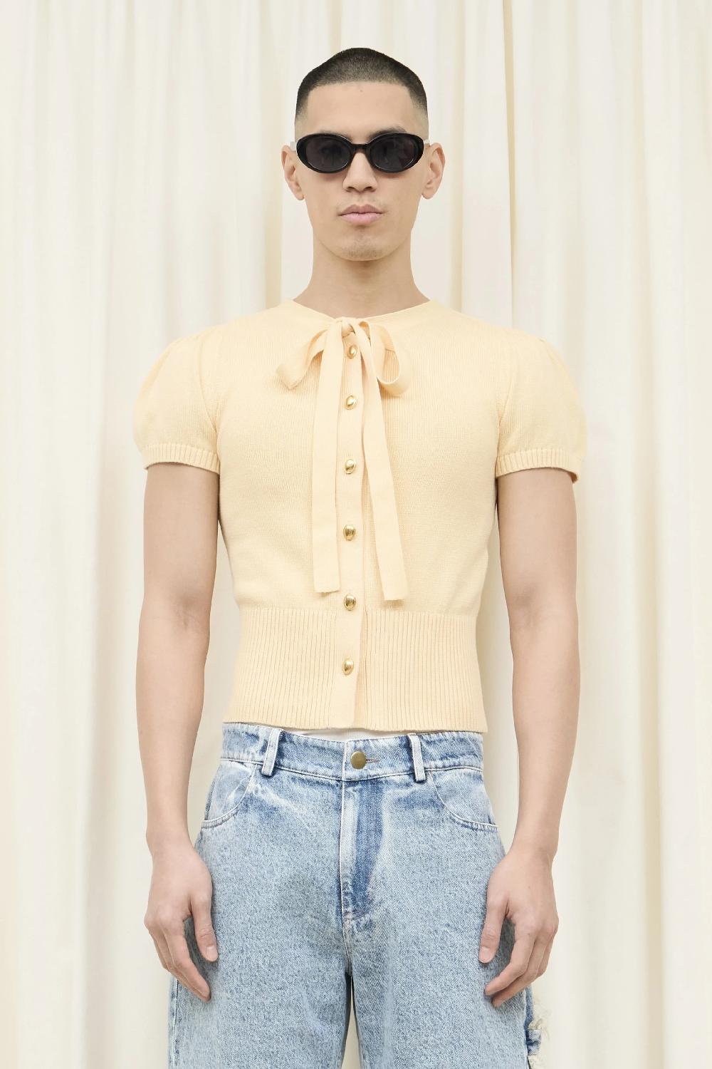 Tanner Fletcher Matilda Pussybow Cardigan