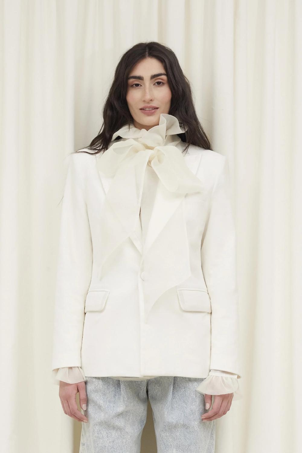 Tanner Fletcher Norman Velvet Tuxedo Blazer