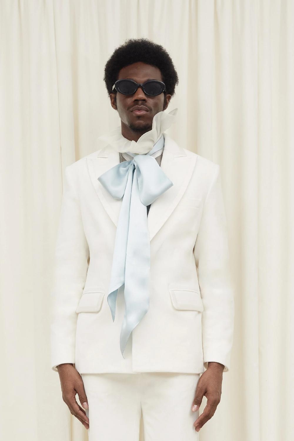 tanner fletcher Norman Velvet Tuxedo Blazer