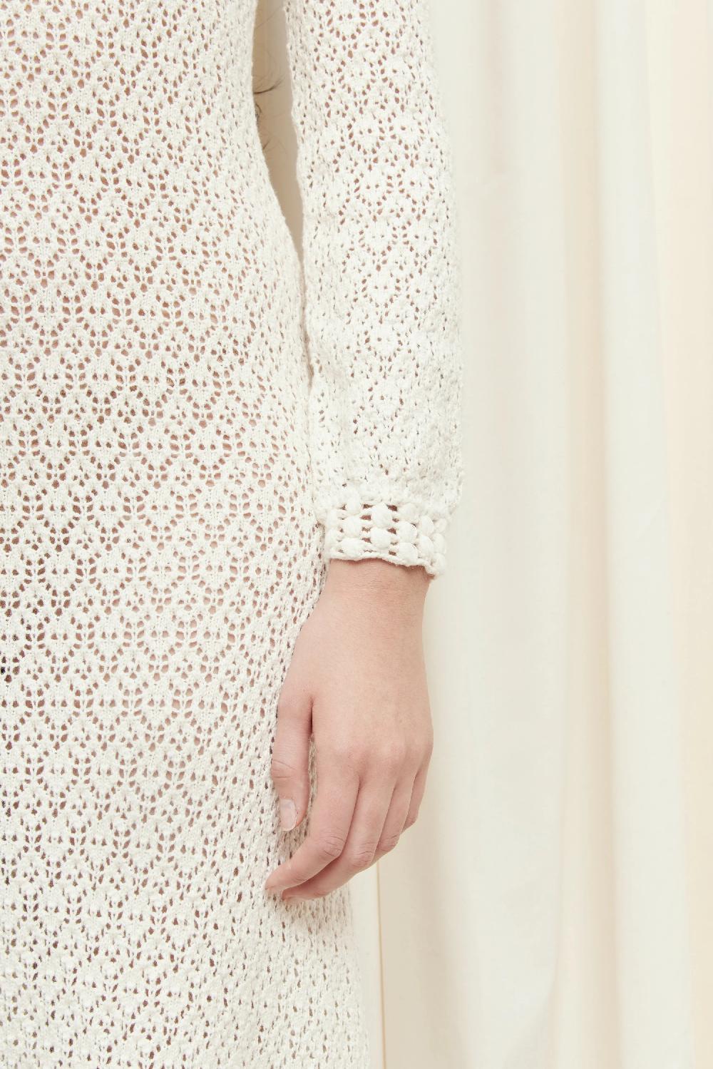 Tanner Fletcher Patsy Pointelle Midi Dress