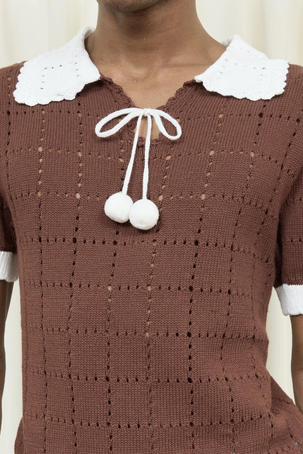tanner Fletcher Rufus Pom Pom Sweater