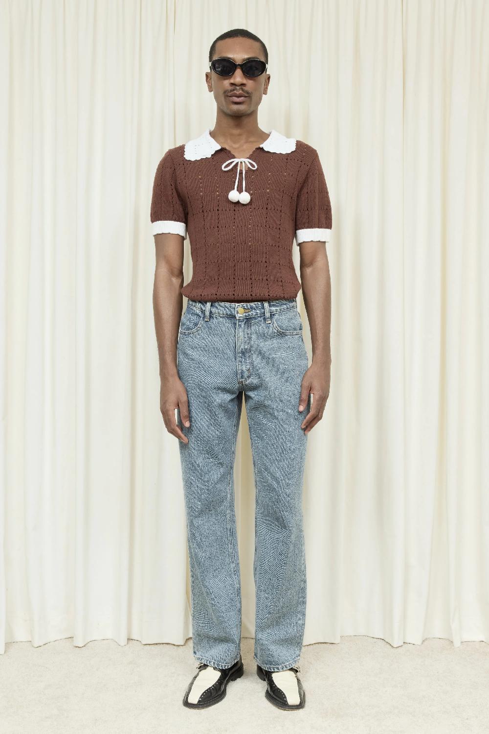 tanner Fletcher Rufus Pom Pom Sweater