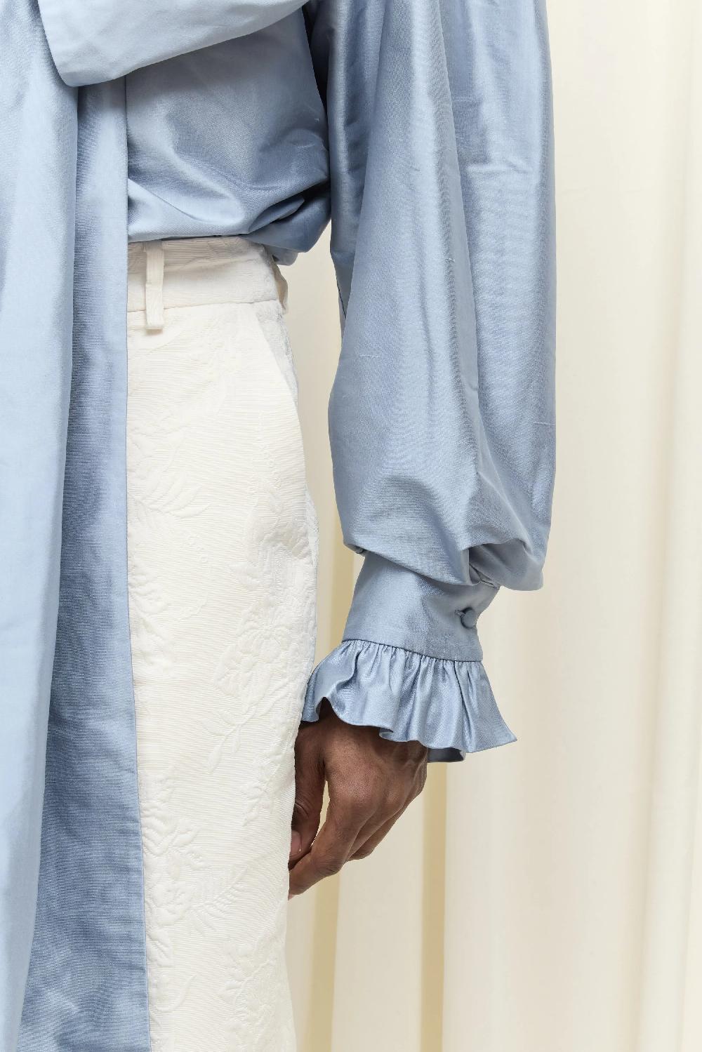 Tanner Fletcher Simone Oversized Bow Blouse