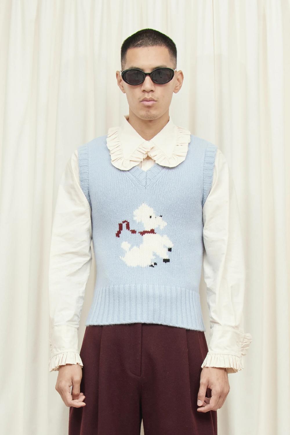 tanner fletcher Topher Poodle Sweater Vest