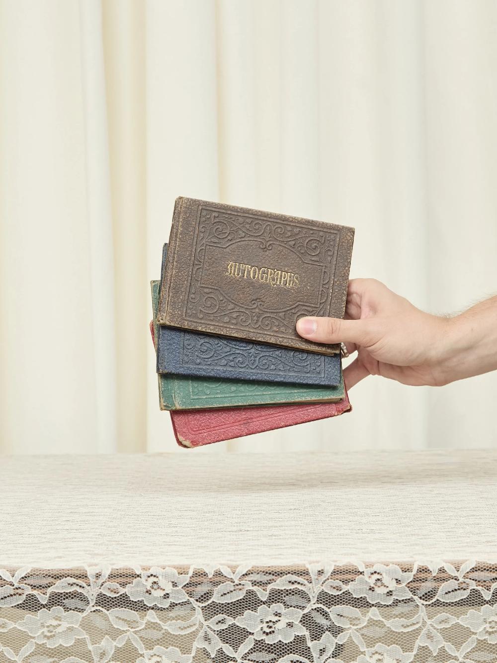 Tanner Fletcher Vintage Autograph Books