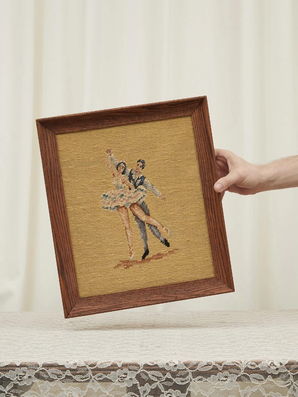 Tanner Fletcher Vintage Ballet Needle Point