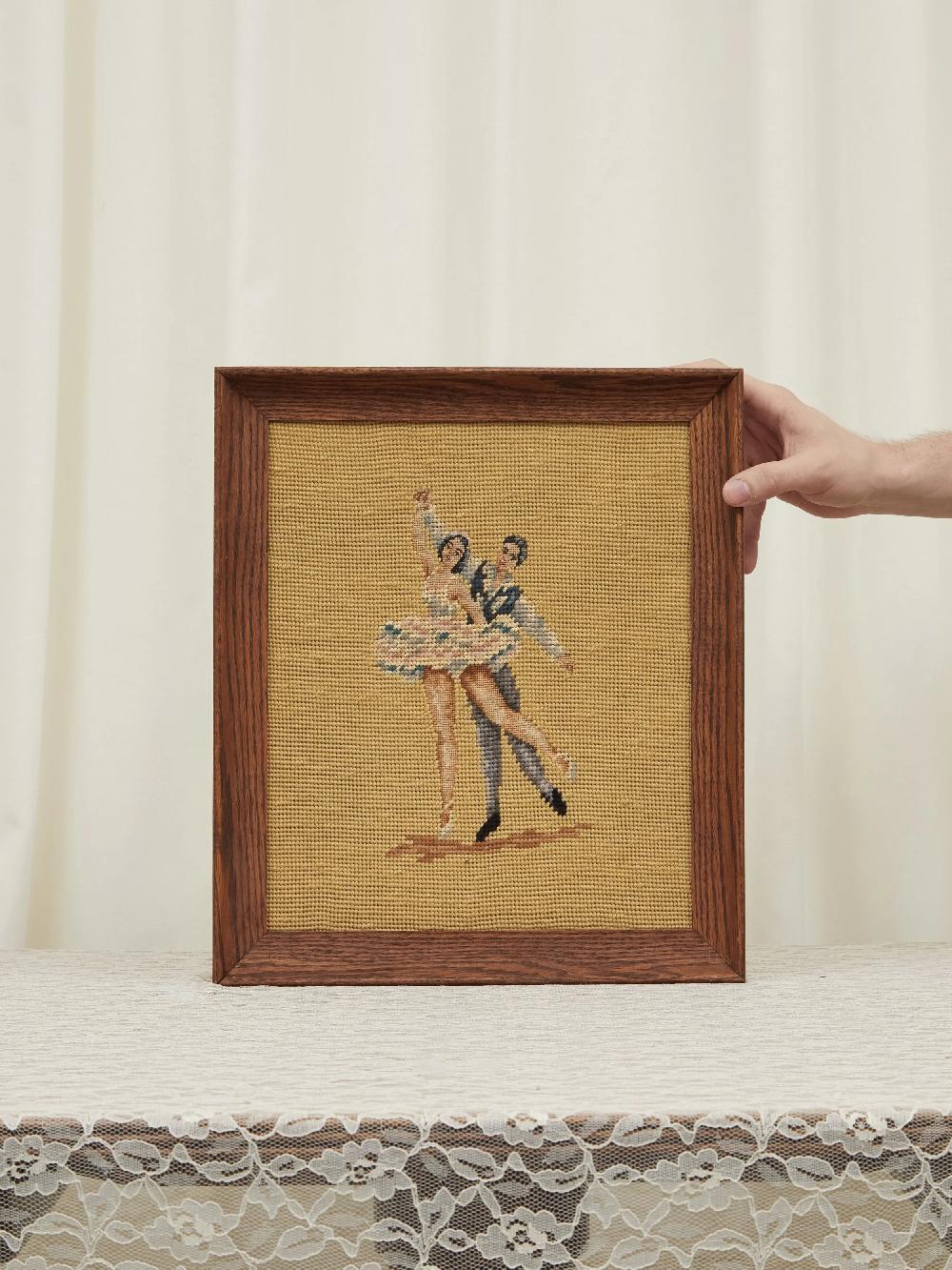 tanner fletcher Vintage Ballet Needle Point