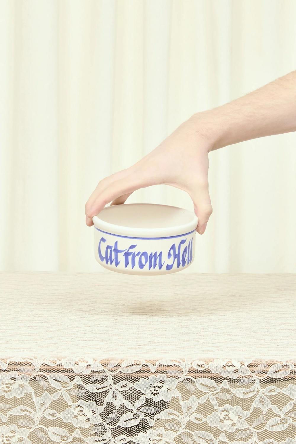 Tanner Fletcher Vintage "Cat From Hell" Bowl