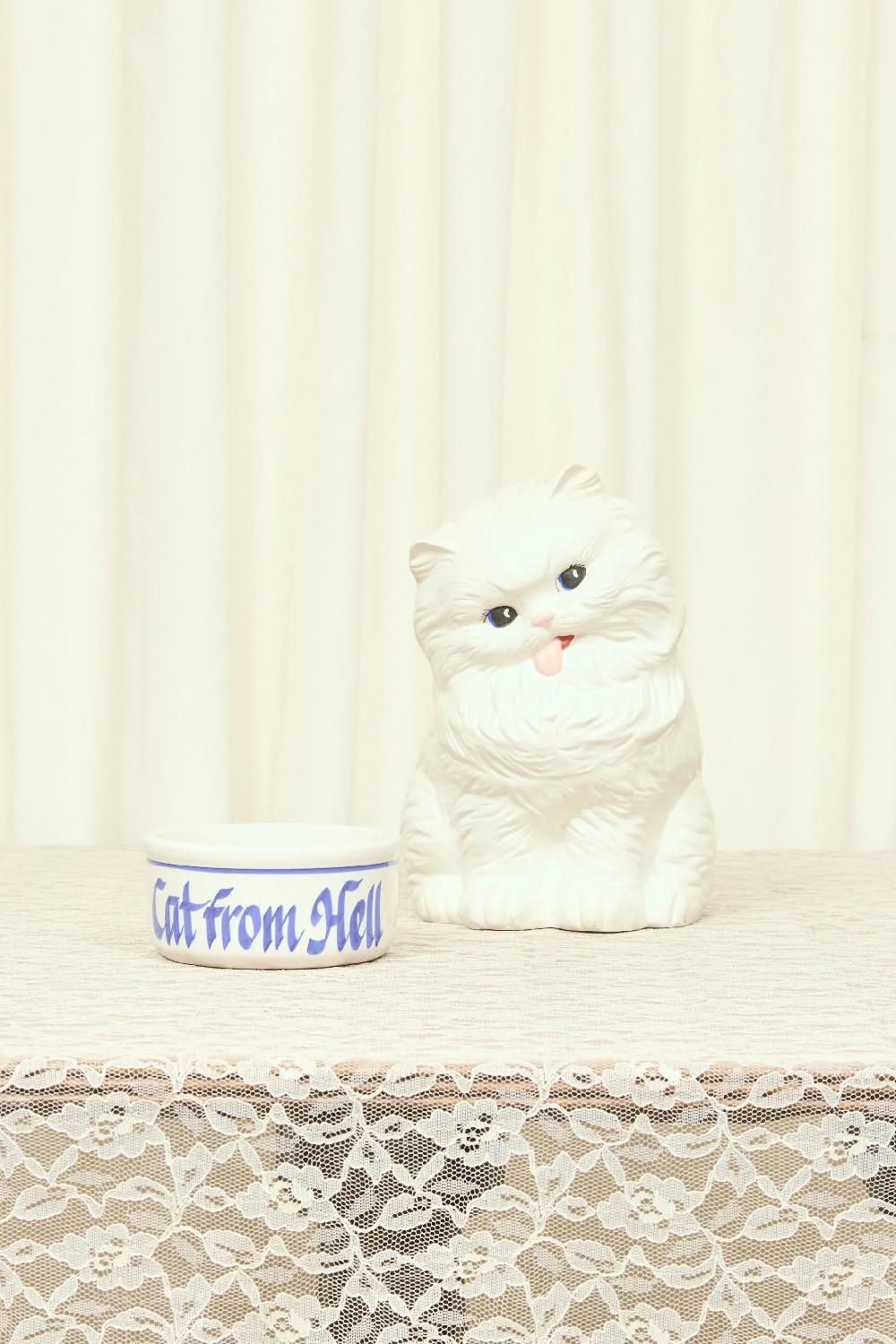 tanner fletcher Vintage "Cat from Hell" Bowl