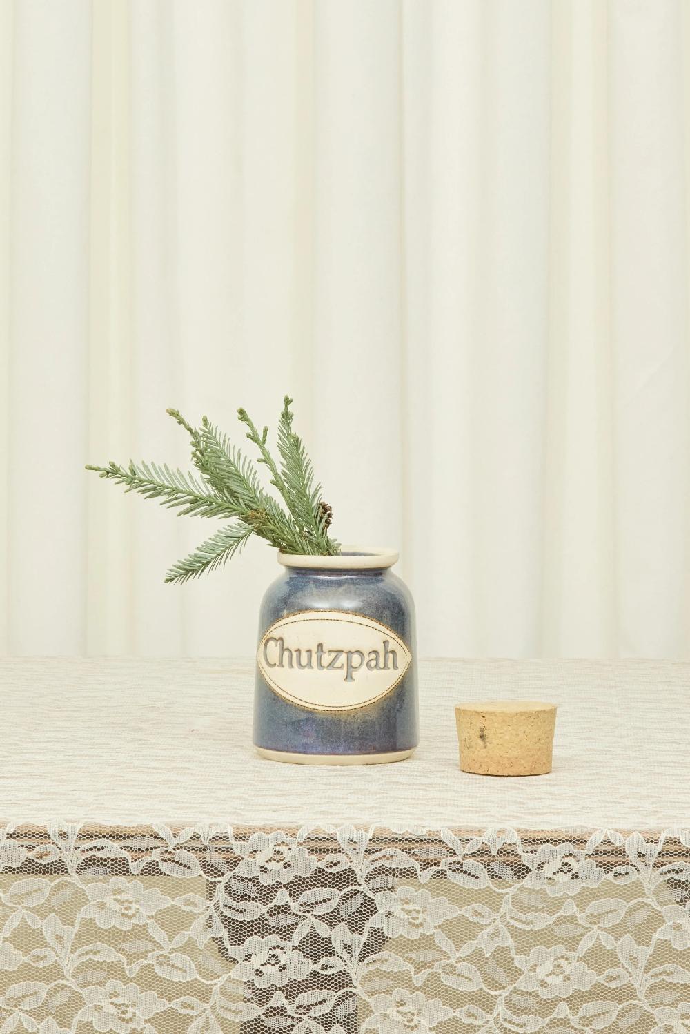 Tanner Fletcher Vintage "Chutzpah" Jar