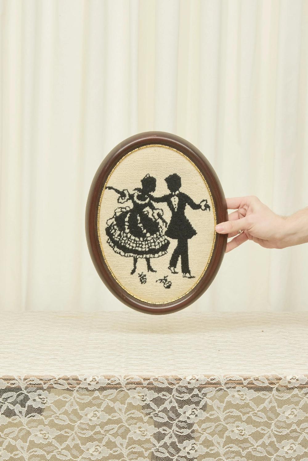 tanner fletcher Vintage Dancing Needlepoint (2 of 3)