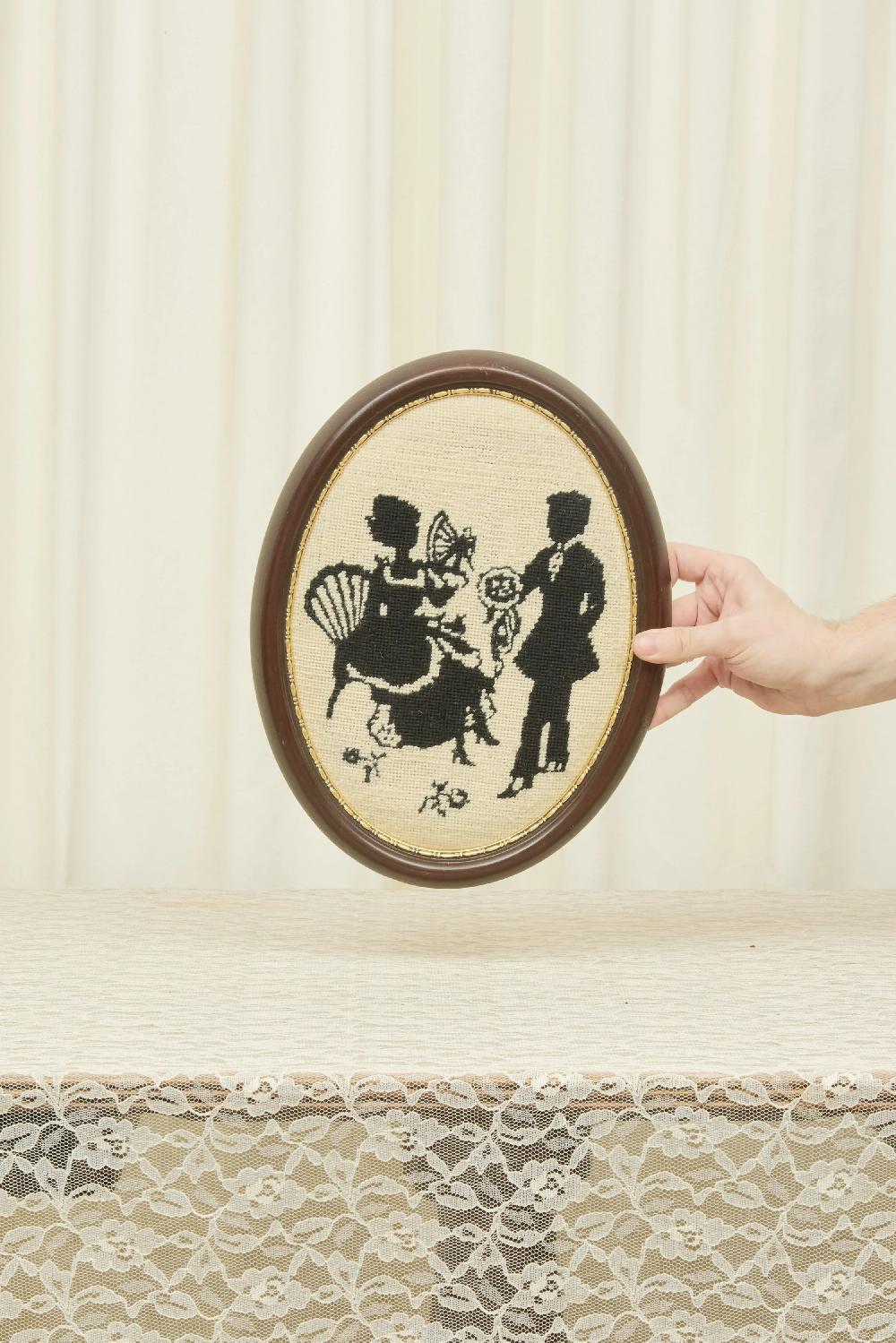 tanner fletcher Vintage Dancing Needlepoint (3 of 3)