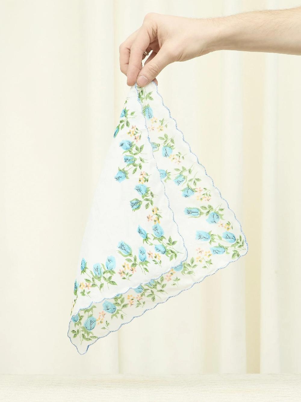 Tanner Fletcher Vintage Floral Handkerchief Set
