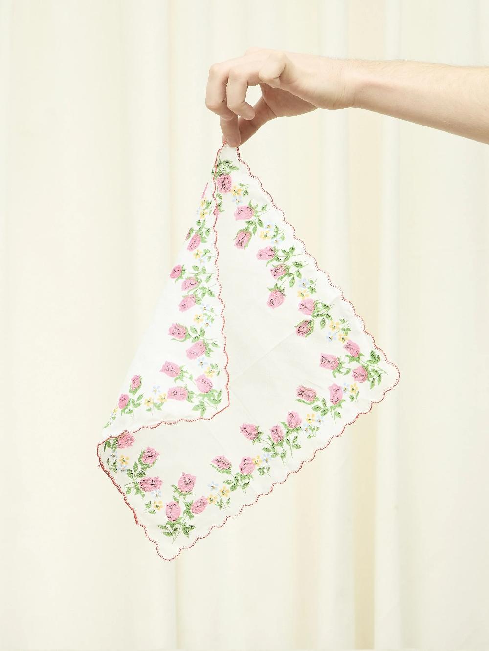 Tanner Fletcher Vintage Floral Handkerchief Set