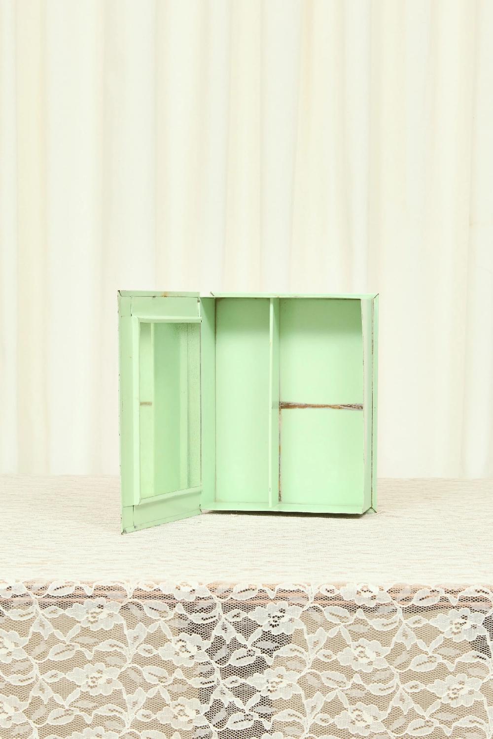 Tanner Fletcher Vintage Floral Painted Trinket Box