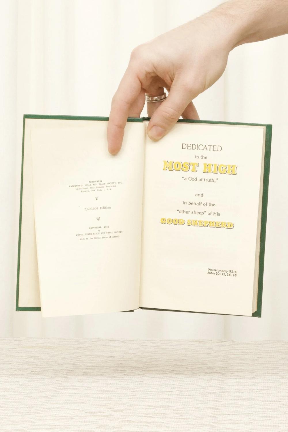 Tanner Fletcher Vintage "Let God Be True" Book (1946)