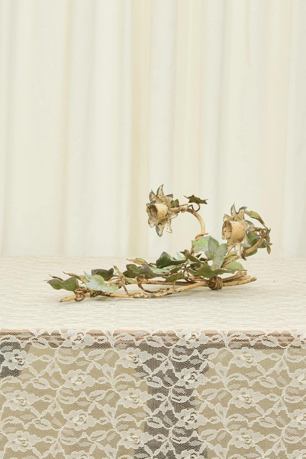 Tanner Fletcher Vintage Metal Ivy Wall Sconce