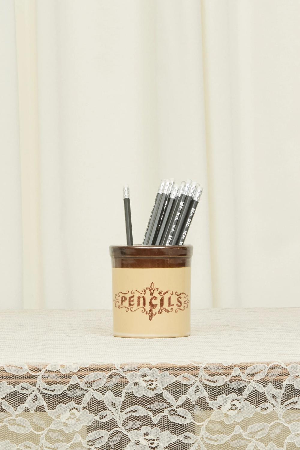 tanner fletcher Vintage Pencil Jar