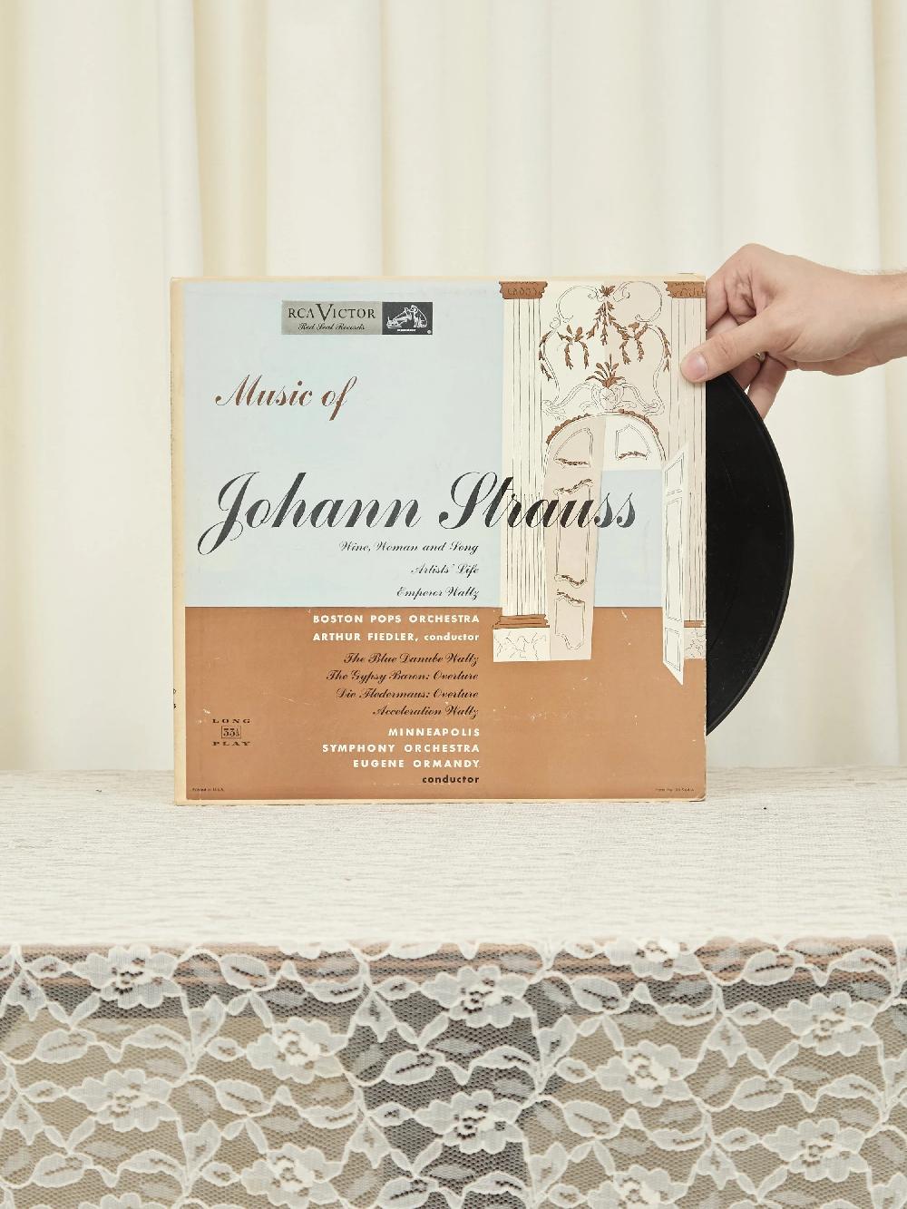 tanner fletcher Vintage Record: Johann Strauss