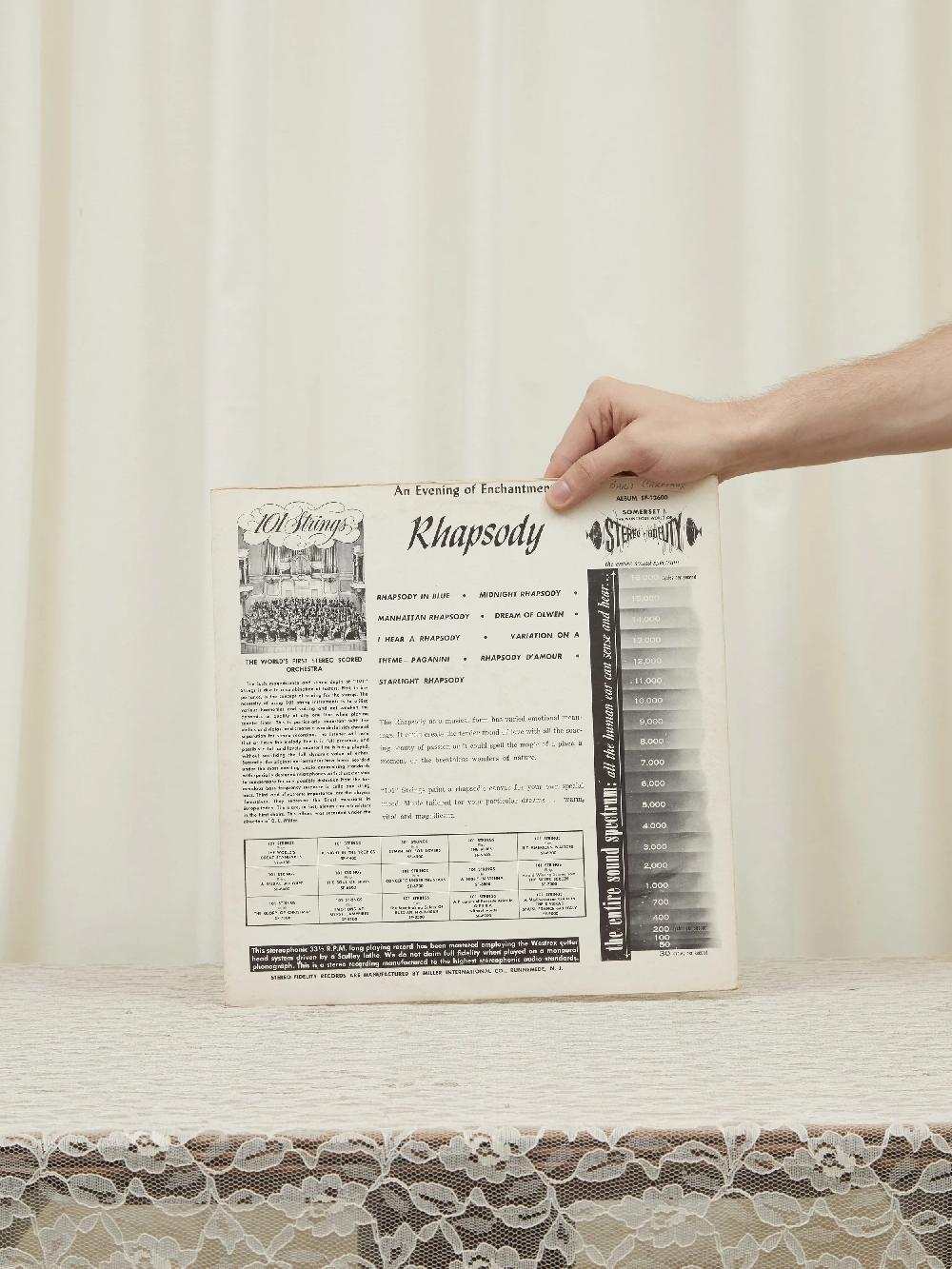 Tanner Fletcher Vintage Rhapsody Record