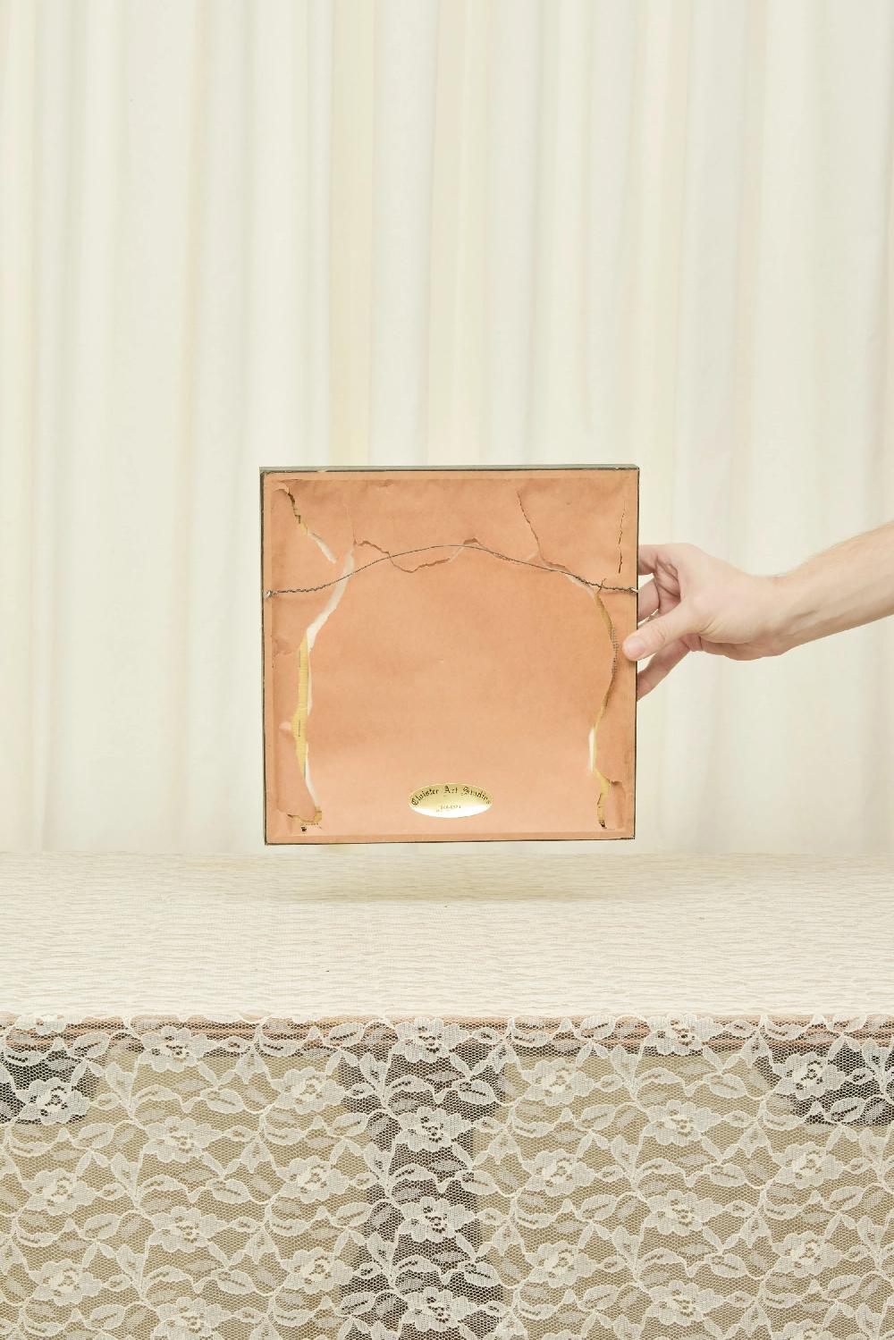 Tanner Fletcher Vintage "Rich And Thin" Needlepoint