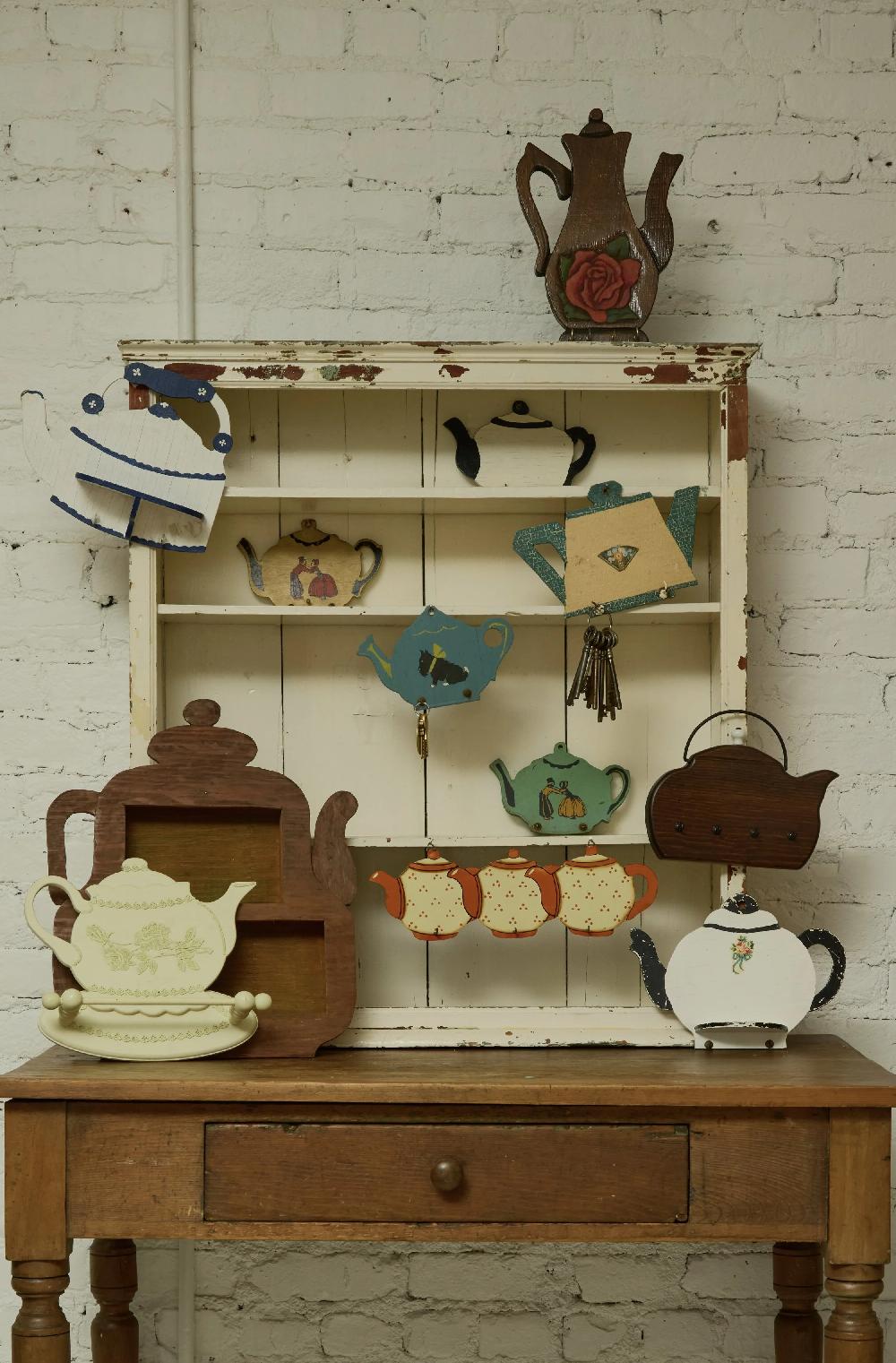 Tanner Fletcher Vintage Scottie Teapot Wall Hook
