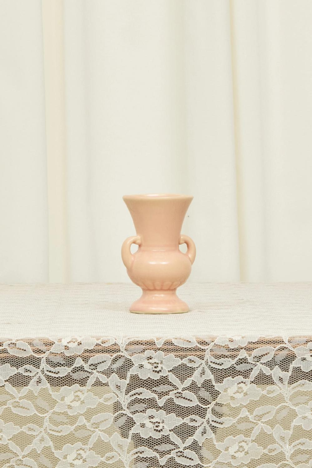 tanner fletcher Vintage Small Pink Bud Vase