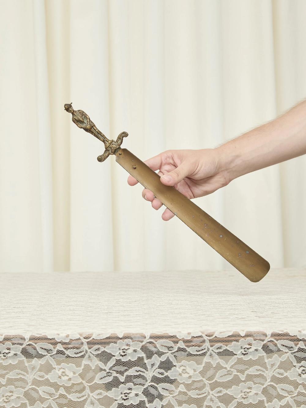 tanner fletcher Vintage Sword Shoe Horn