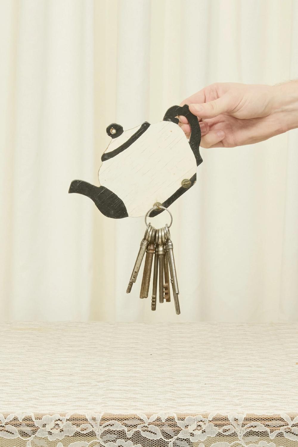 tanner fletcher Vintage Teapot Wall Hook