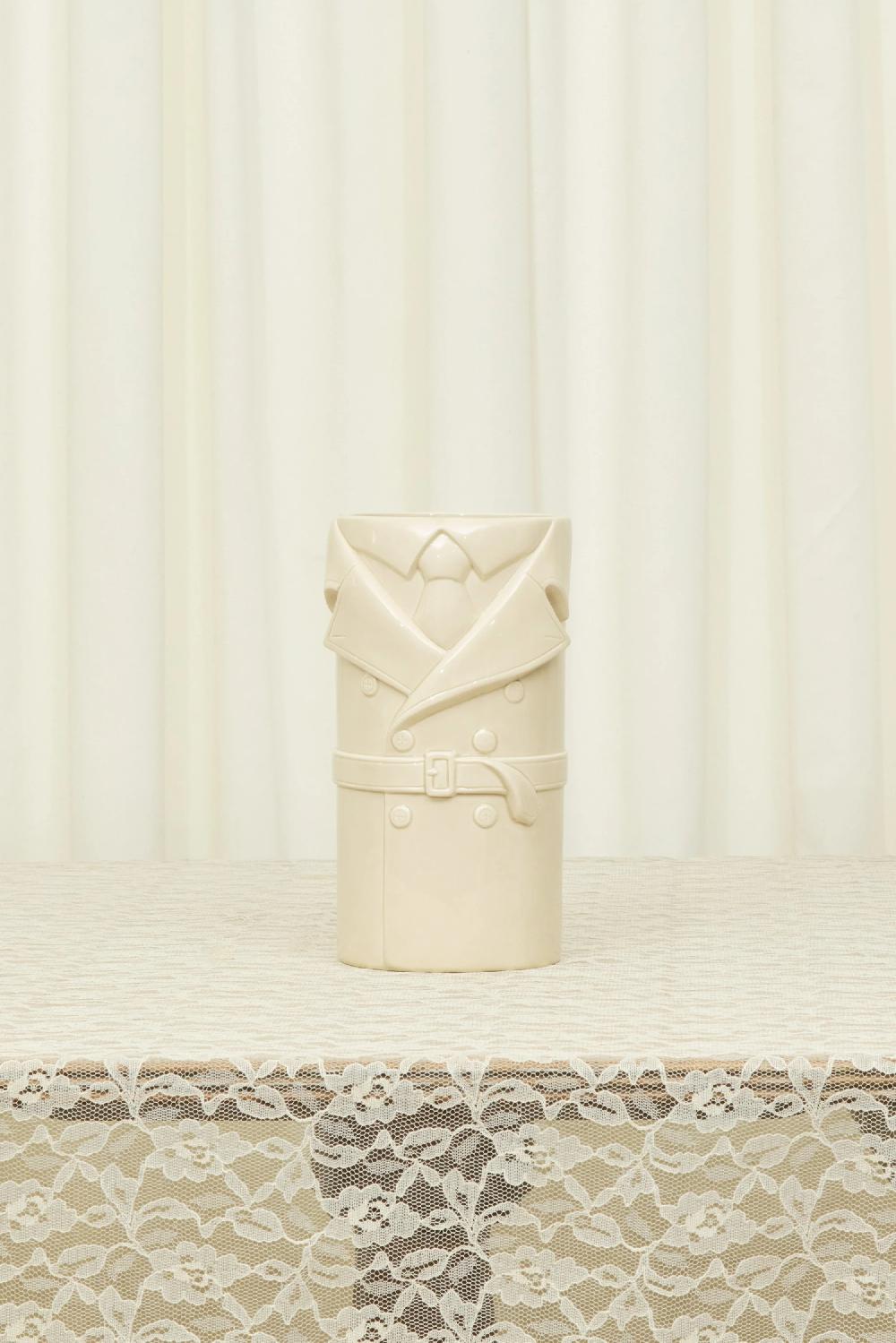 Tanner Fletcher Vintage Trench Coat Vase