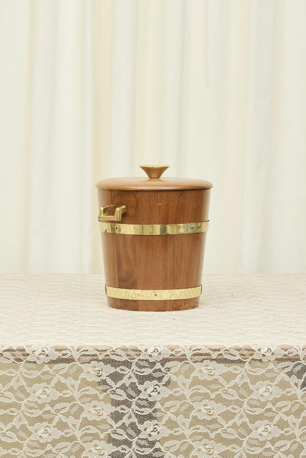Tanner Fletcher Vintage Wood Ice Bucket