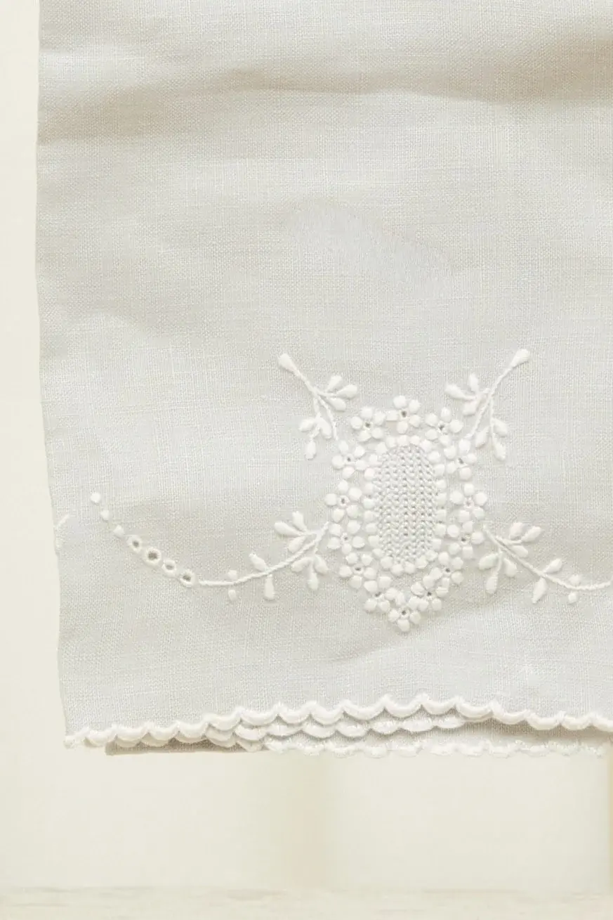 Tanner Fletcher Vintage Embroidered Tea Towel Set/2