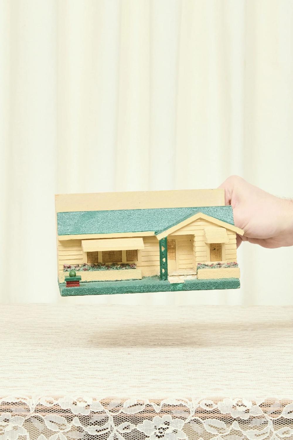 Tanner Fletcher Vintage Folk Art Cottage Letter/Napkin Holder