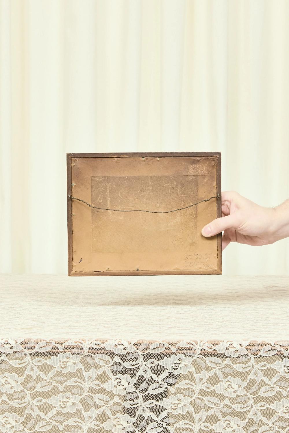 Tanner Fletcher Vintage “Home Is Wee Welcome Is Big” Embroidered Art (1935)