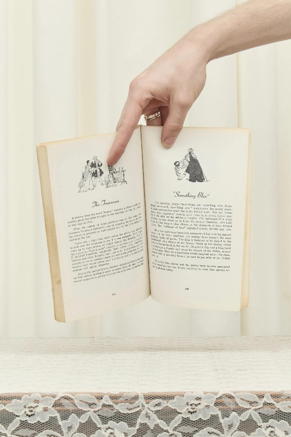 Tanner Fletcher Vintage "How To Plan A Beautiful Wedding" Book