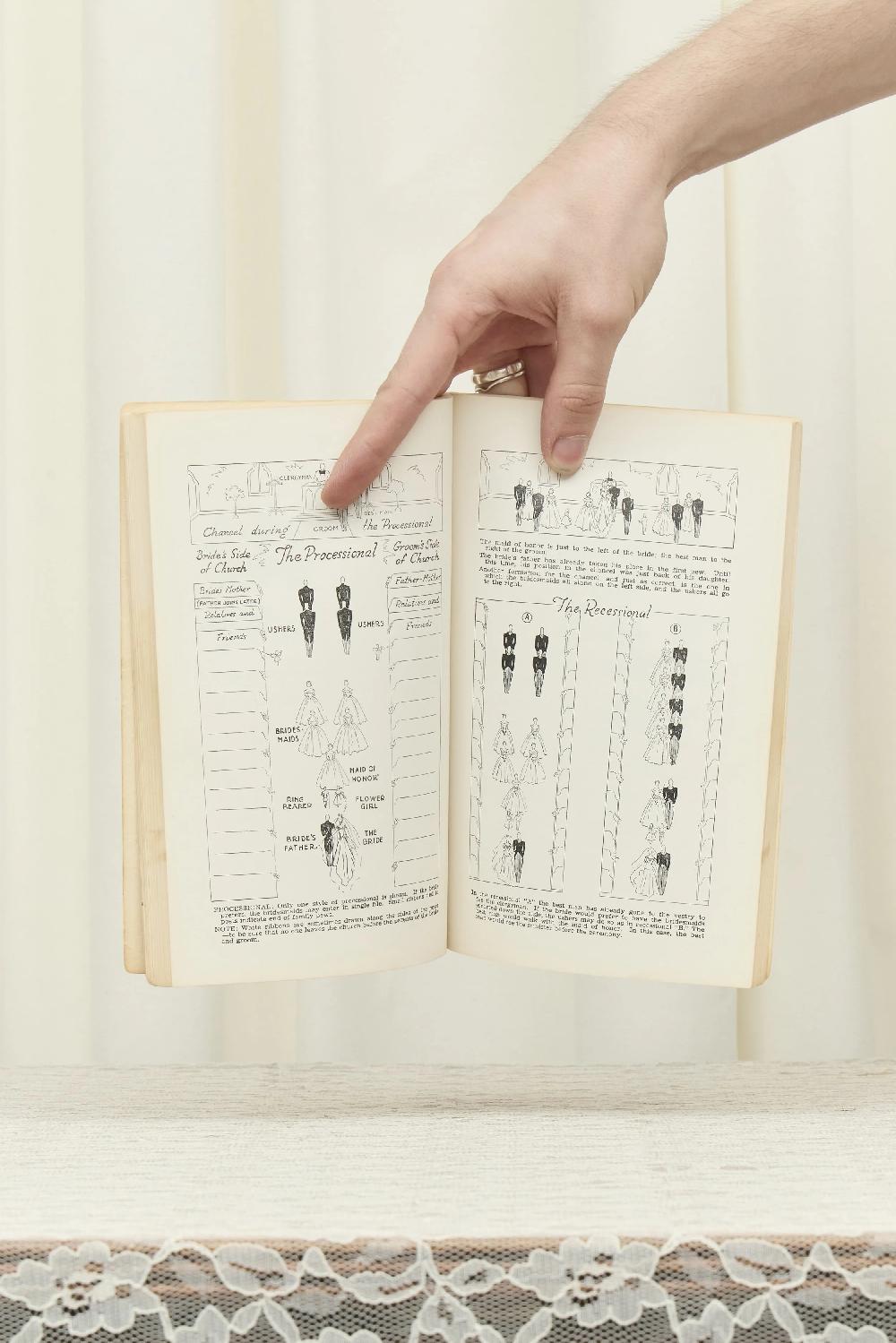 Tanner Fletcher Vintage "How To Plan A Beautiful Wedding" Book