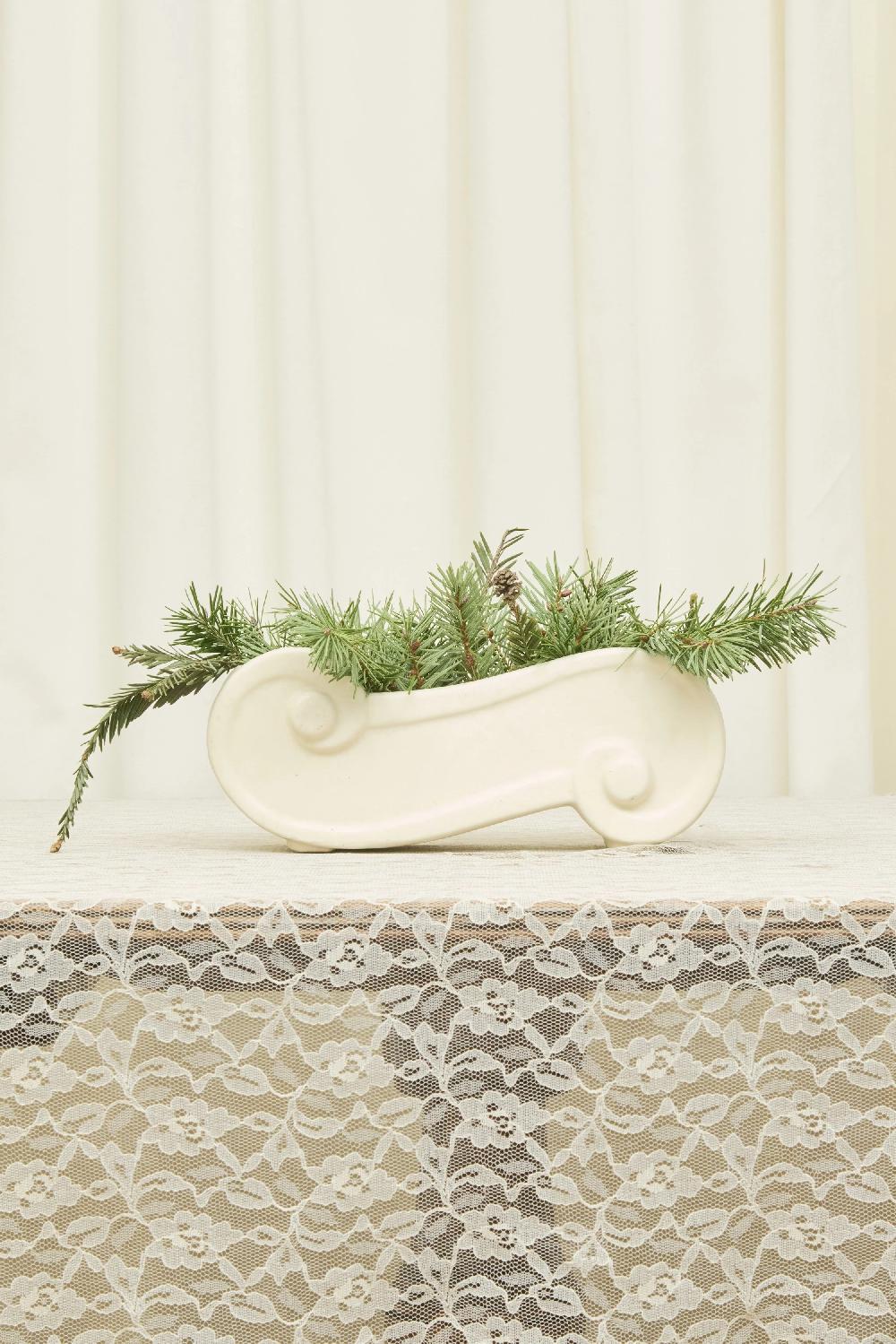 Tanner Fletcher Vintage Neoclassical Scroll Planter