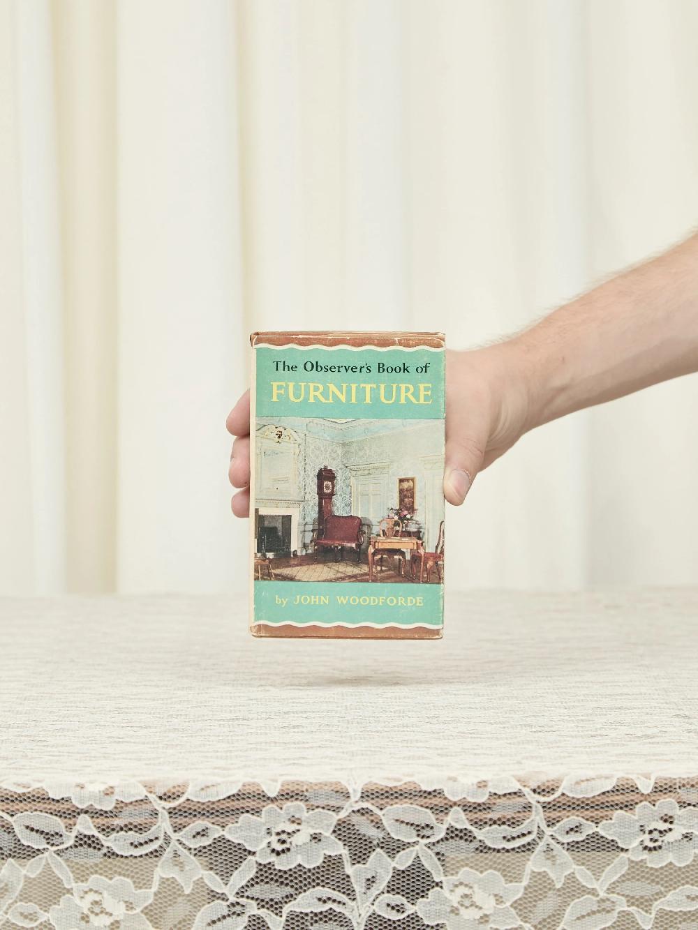 tanner fletcher Vintage The Observers Book of Furniture Book