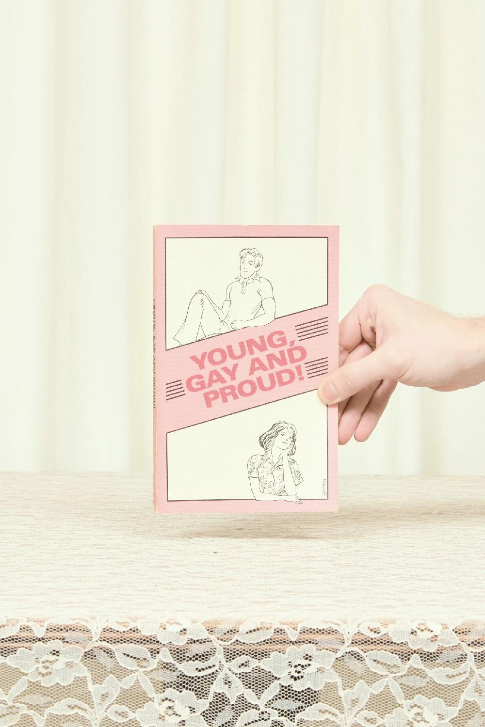 tanner fletcher Vintage "Young Gay and Proud" Book (1985)