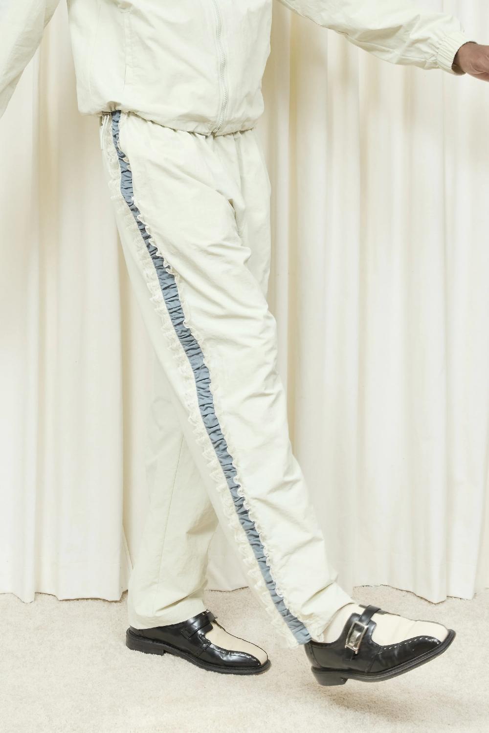 tanner fletcher Wilbur Ruched Stripe Windbreaker Pant